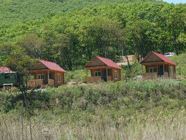 3-х местный домик в 70-ти метрах от моря, База отдыха Век, Бухта Окуневая