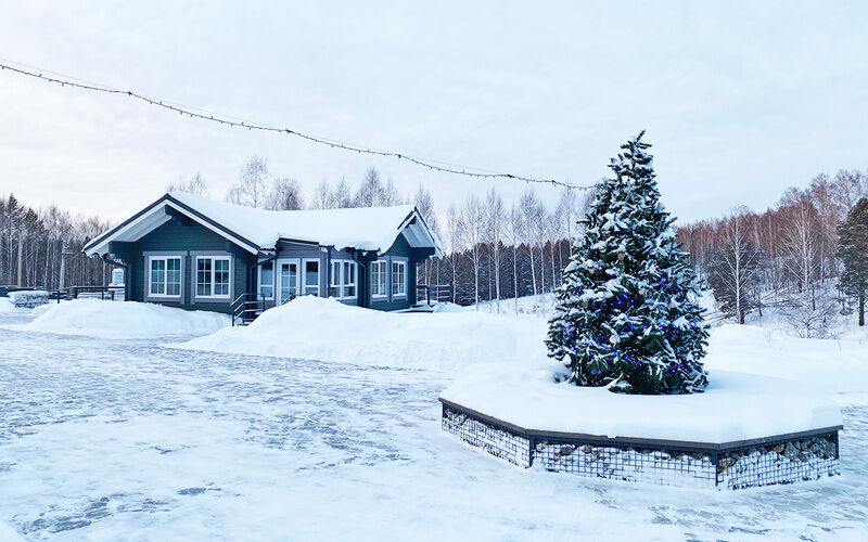 Бобровое, зима | Бобровое, Томская область