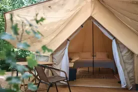 Белл тент, Глэмпинг River glamp, Золотаревка