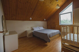 Коттедж 10-местный 2-этажный, Коттедж Дом у реки Шуи с баней на дровах, Прионежский район