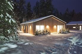 Барн с 2 спальнями, Загородный клуб Korbi, деревня Лемболово