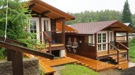 Летний домик без кухни № 1, 2, База отдыха Ёлки, Катунское