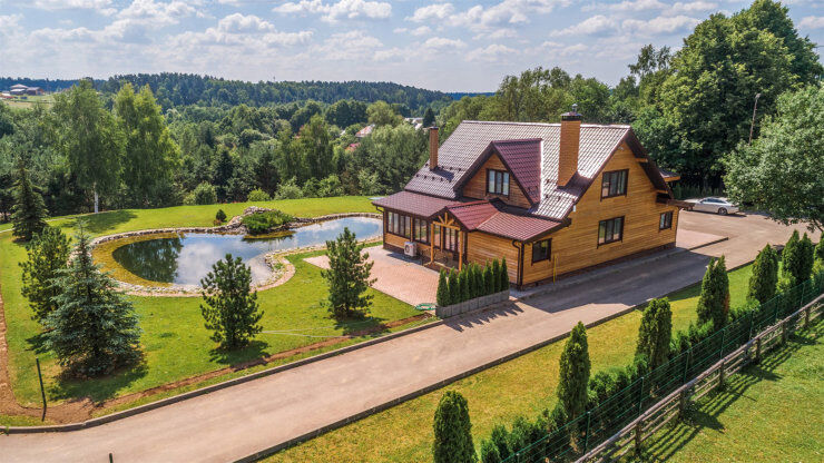 Коттедж 7-местный 4-комнатный «Усадьба»