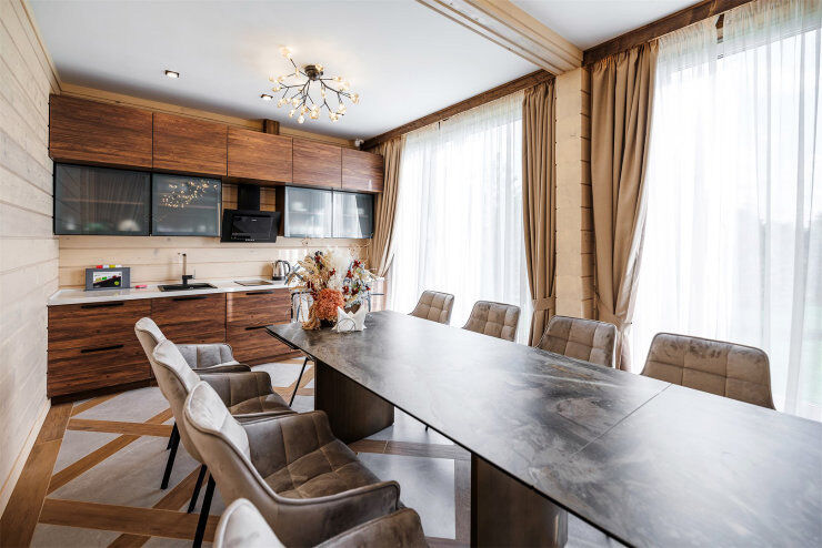 Шале 7-местный 6-комнтаный De Lux