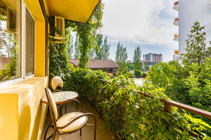 Стандартный 2-местный 1-комнатный (с балконом)