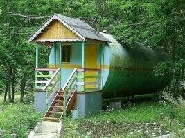 Бочка «Субмарина», База отдыха Сивуч, поселок Кавалерово