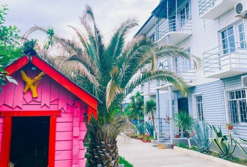 Гостевой дом Пальмовая роща, Гагрский район, Цандрипш 