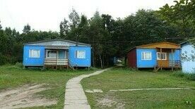Четырехместный домик, База отдыха Полет, поселок Рязановка