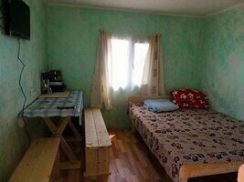 2-х местный домик, База семейного отдыха Берег мечты, поселок Волчанец