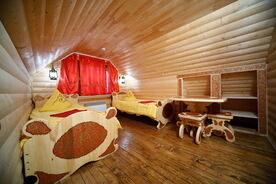 Коттедж «Хохлома», База отдыха Лесная сказка, Рамонь