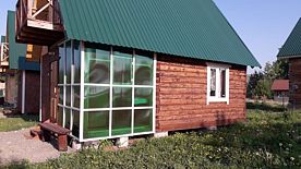 Коттедж №1,№3 (Благоустроенный дом), База отдыха Три клена, село Ая