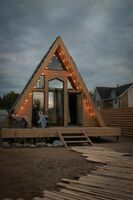 A-frame №1, Гостевой дом SENOVAL, деревня Коккорево