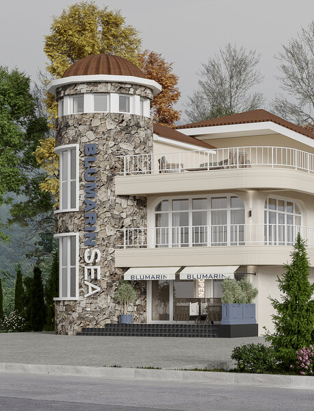 Отель Blumarin Sea (Блюмарин Си), Крым, Алушта 