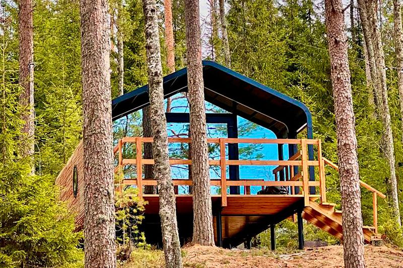 База отдыха Журавушка, Приозерский район, Ленинградская область