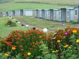 Пляжные домики, База отдыха Краббе, Владивосток