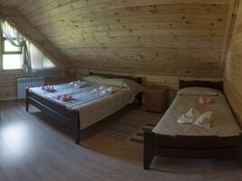 Люкс с видом на горы и водопад, База отдыха Эстюба, Турочакский район