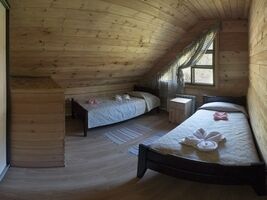 Люкс с видом на водопад, База отдыха Эстюба, Турочакский район