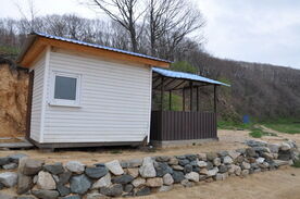 Домики контейнерного типа, База отдыха Прибой-1, село Авангард