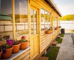 4-х местный домик, База отдыха Домики в посёлке Волчанец, поселок Волчанец