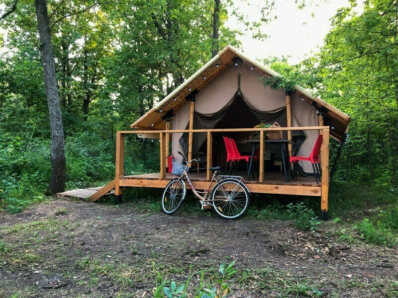 Глемпинг 3-местный