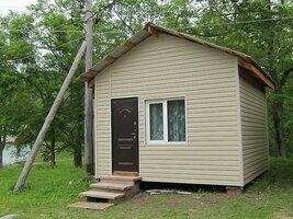 2-х местный домик, База отдыха Теплый ключ, Тернейский район