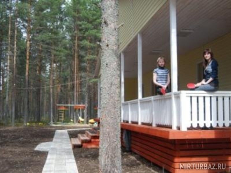 Территория базы отдыха | Пляж, Республика Карелия