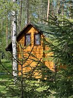 Дом с 3 спальнями (с сауной), База отдыха Берлога, Лахденпохский район