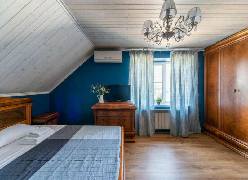 Стандартный 2-местный 1-комнатный (Синий)