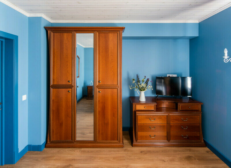 Эконом Семейный 2-местный 1-комнатный (Голубой)