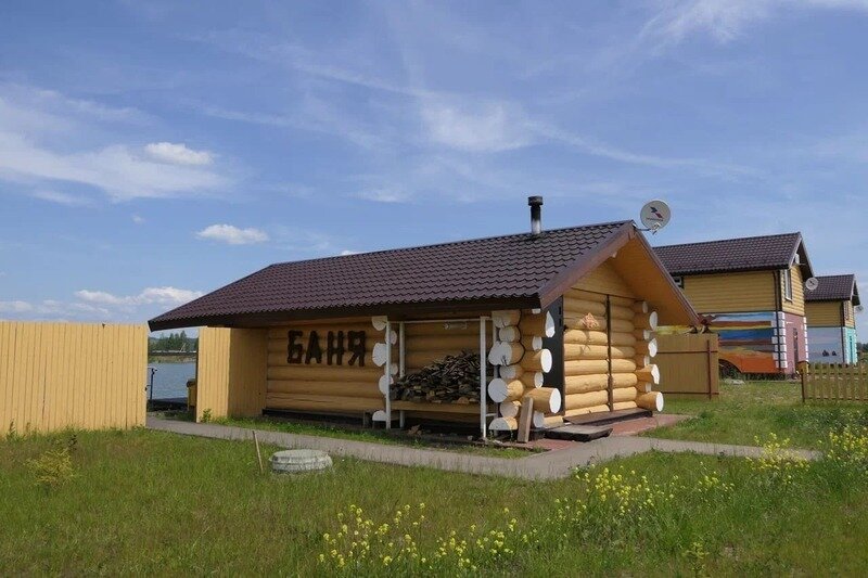 БАНЯ « СОЛНЕЧНАЯ» НА БЕРЕГУ РЫБАЦКОГО ОЗЕРА