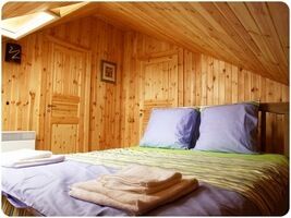 Номер в деревянном срубе, Комплекс отдыха Календы, Бахчисарайский район