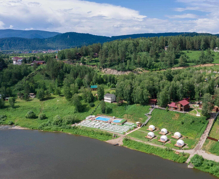 База отдыха Манская петля, Красноярский край, Дивногорск 