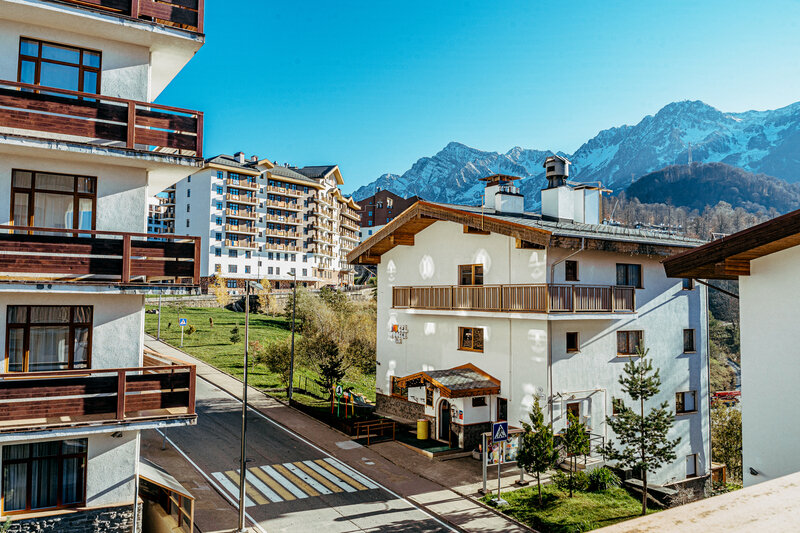 Апарт-отель Rosa Ski Inn Apartments (Роза Ски Инн), Краснодарский край, Роза Хутор Сочи Эстосадок