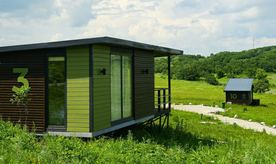 Домик Агду (Нора) 1-комнатный, Глэмпинг Джугди, поселок Зарубино