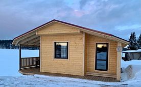 Коттедж №6, База отдыха Ладога-Марина, Лахденпохья