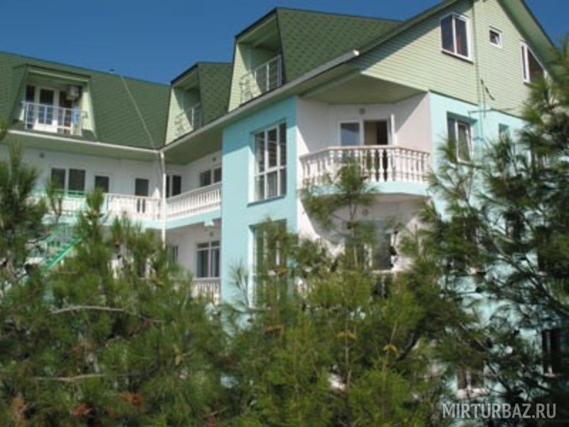 Гостиница Чайка, Крым, Малореченское 