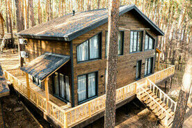 Коттедж № 1 (половина дома), Глэмпинг Мысли, Миасс