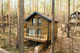 Коттедж №3 с четырьмя спальнями, Глэмпинг Мысли, Миасс