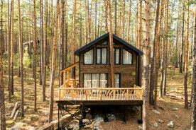 Коттедж №4 с одной спальней, Глэмпинг Мысли, Миасс