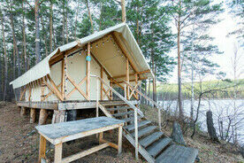 Сафари-тент «Пляжное уединение Люкс», Глэмпинг Мысли, Миасс