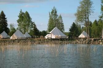 Глэмпинг Видно Озеро