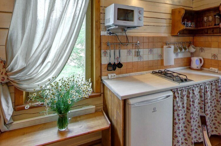 Коттедж 2-местный №4 (Дуплекс с камином)