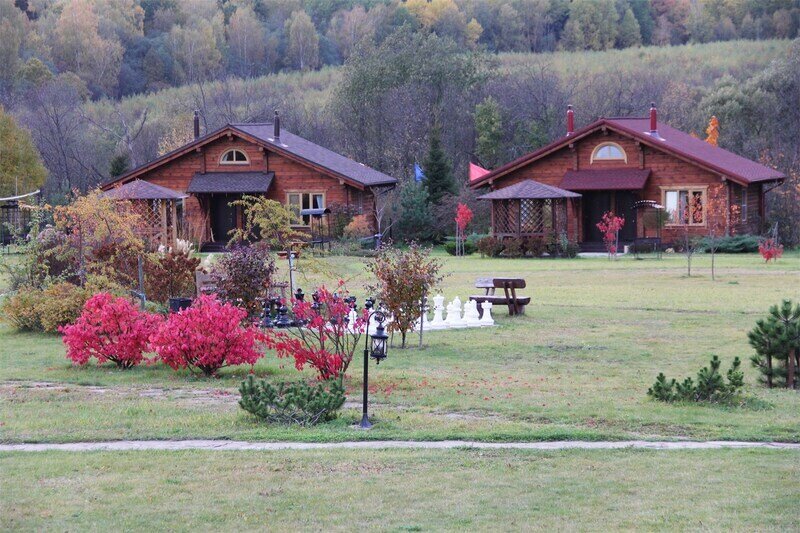 Коттедж 2-местный №4 (Дуплекс с камином)