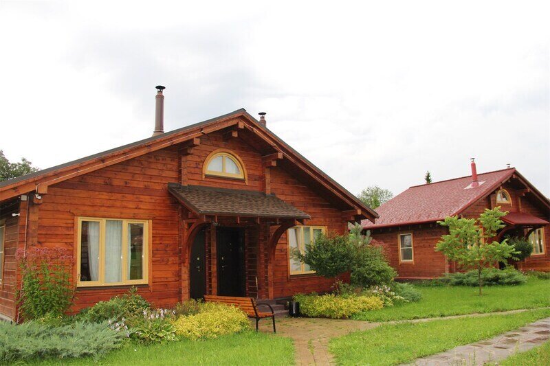 Коттедж 2-местный №6 (Дуплекс с камином)