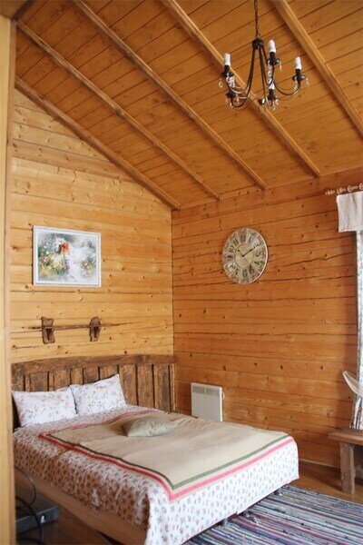 Коттедж 2-местный №6 (Дуплекс с камином)