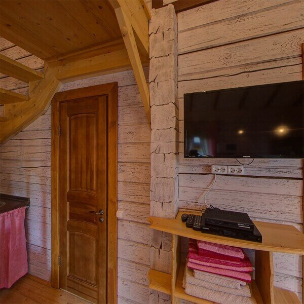 Коттедж 4-местный №5 (Дуплекс с камином)