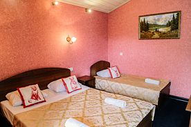 Стандарт на 3х с балконом, Гостевой дом Аммонит, станица Даховская