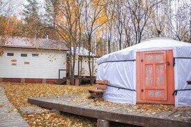 Юрта 4-х местная, Этнографический  ландшафтный  комплекс Тургояк, Миасс