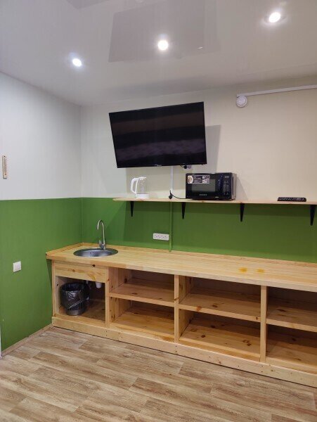 Коттедж 12-местный (с гостиной)