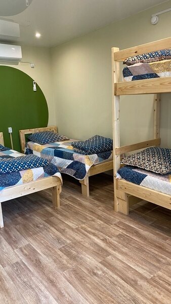 Номер 4-местный (в коттедже) с общей кухней